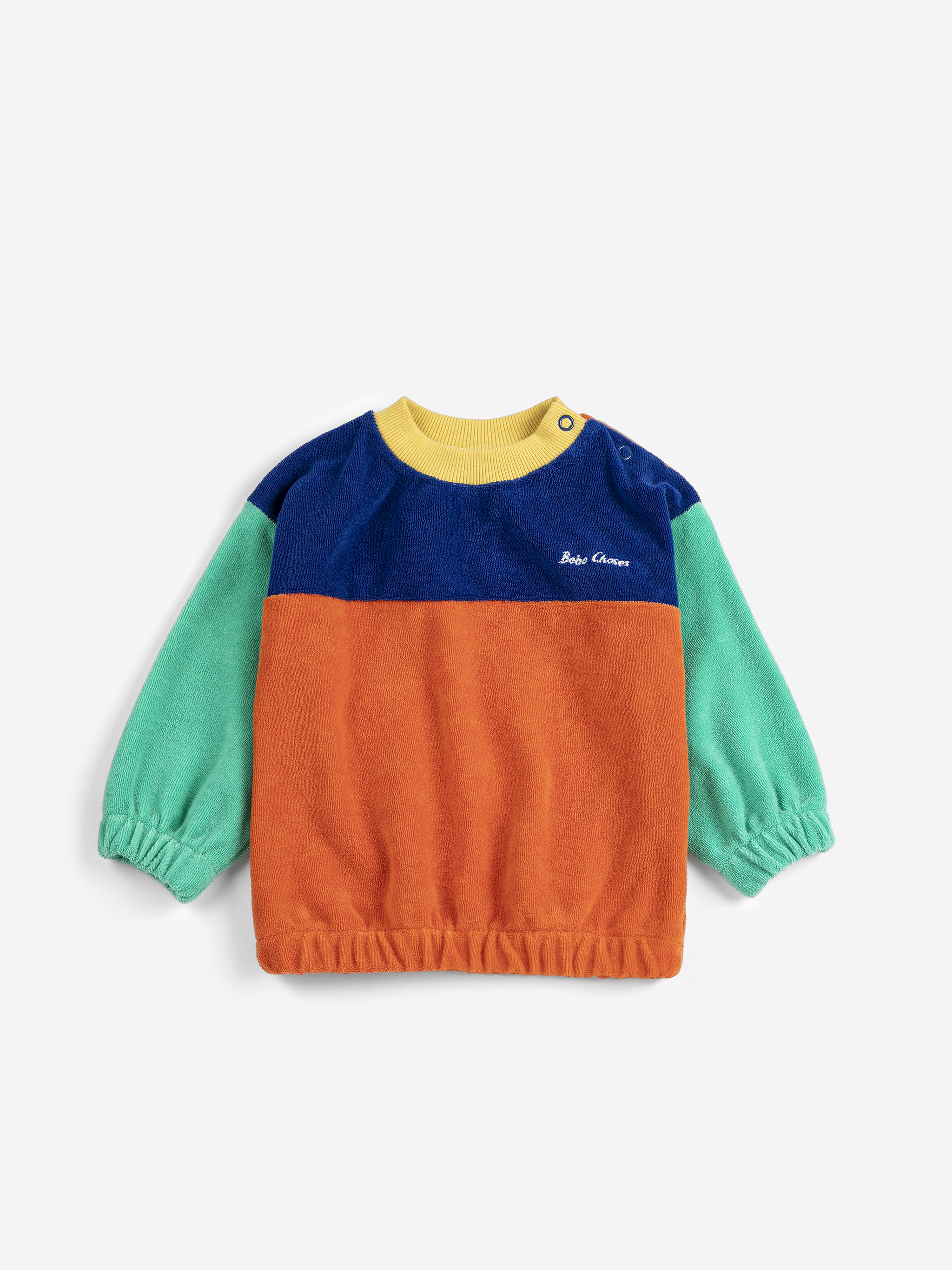 Bobo Choses Baby Sweater Color Block Multicolor