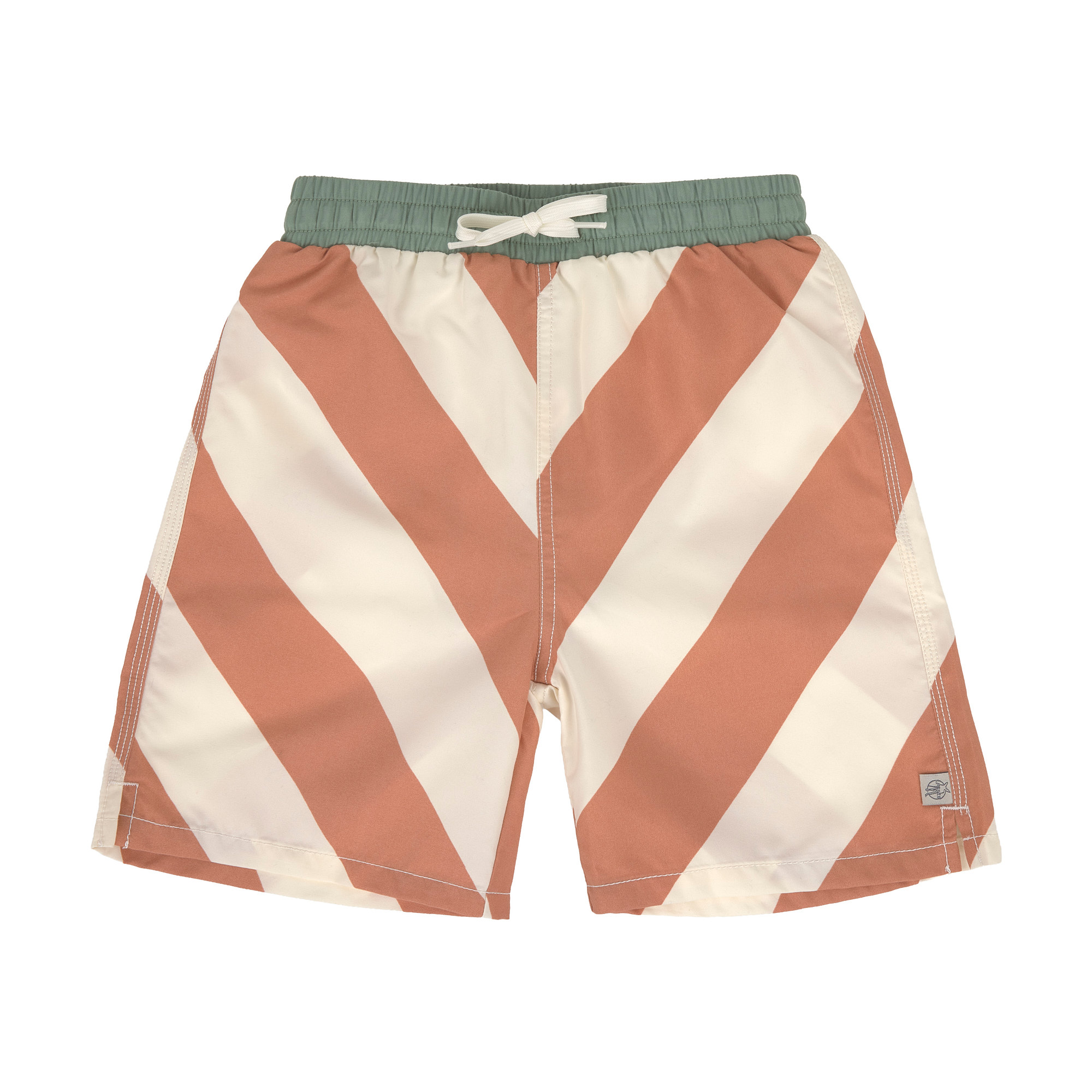 Lässig Zwemshort Kids Gestreept Cay-Sea Salt