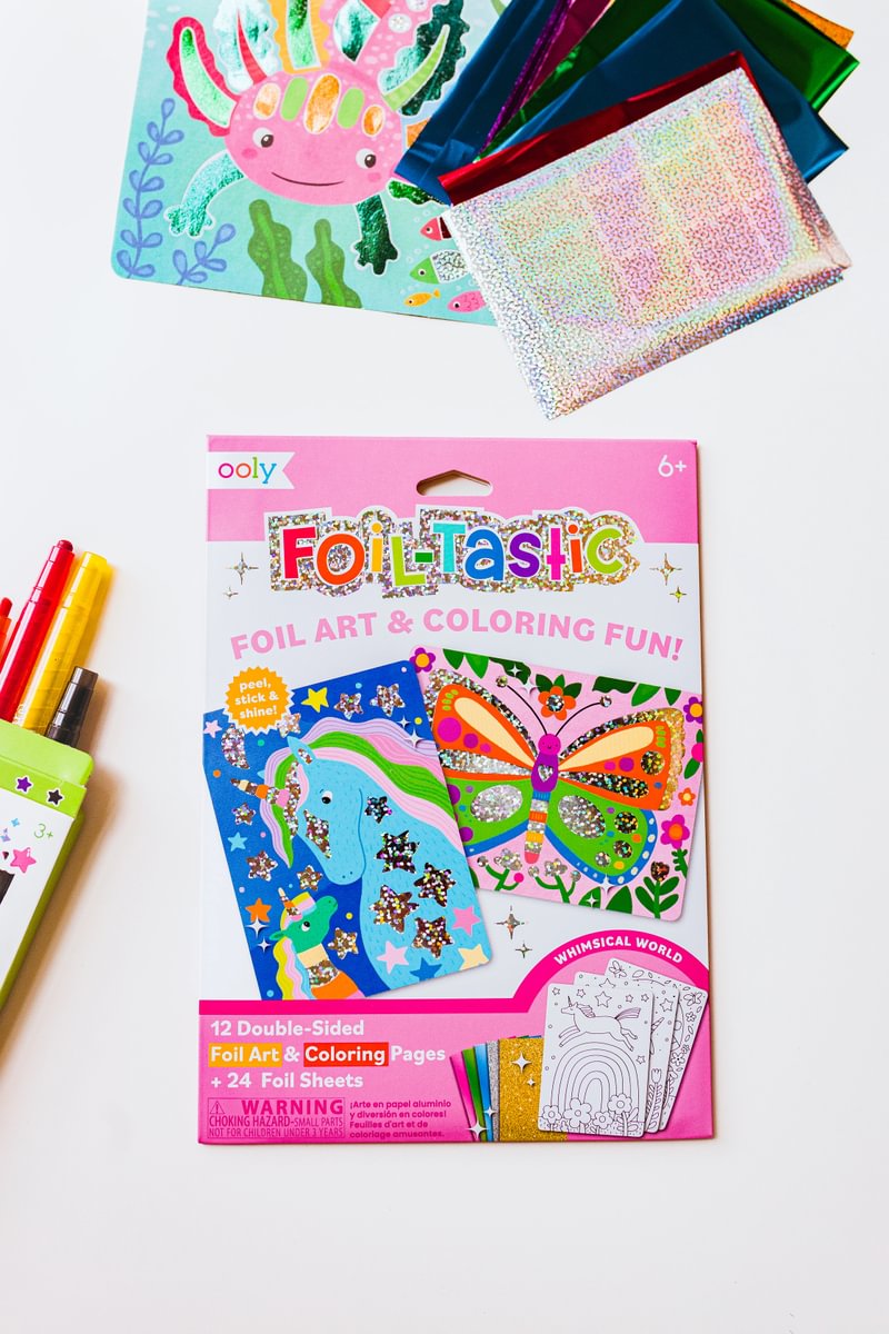 Ooly  Foil-tastic Art Kit Whimsical World