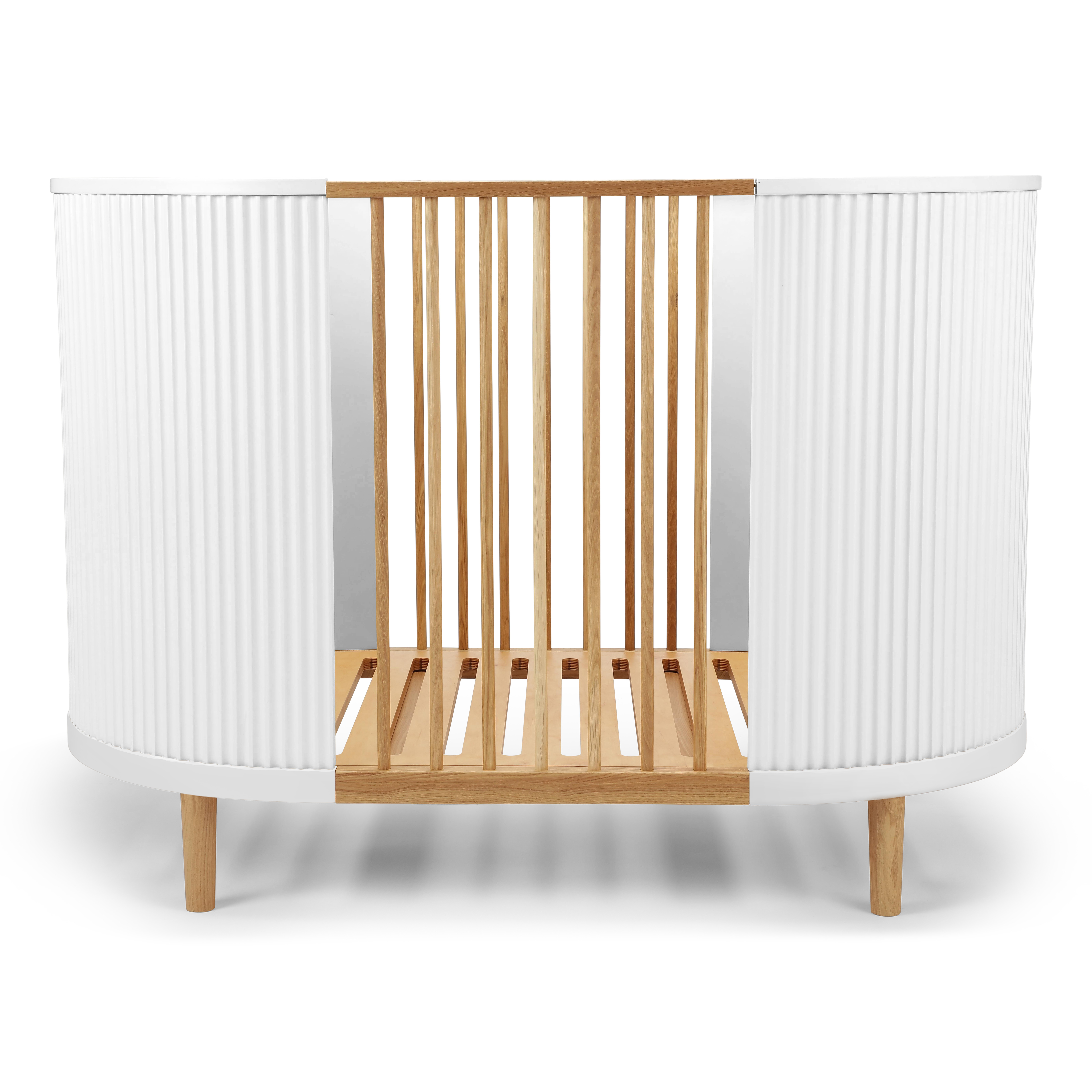 Kas Kopenhagen Bed Baby Kai White Oak 90x120x70