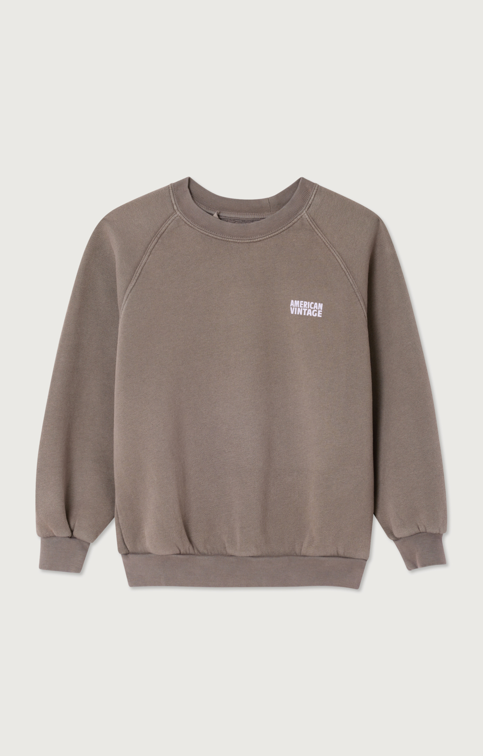 American Vintage Kids Sweater Izubird Cendre Vintage