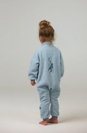 Ducksday / Sherpa fleece suit  / light blue