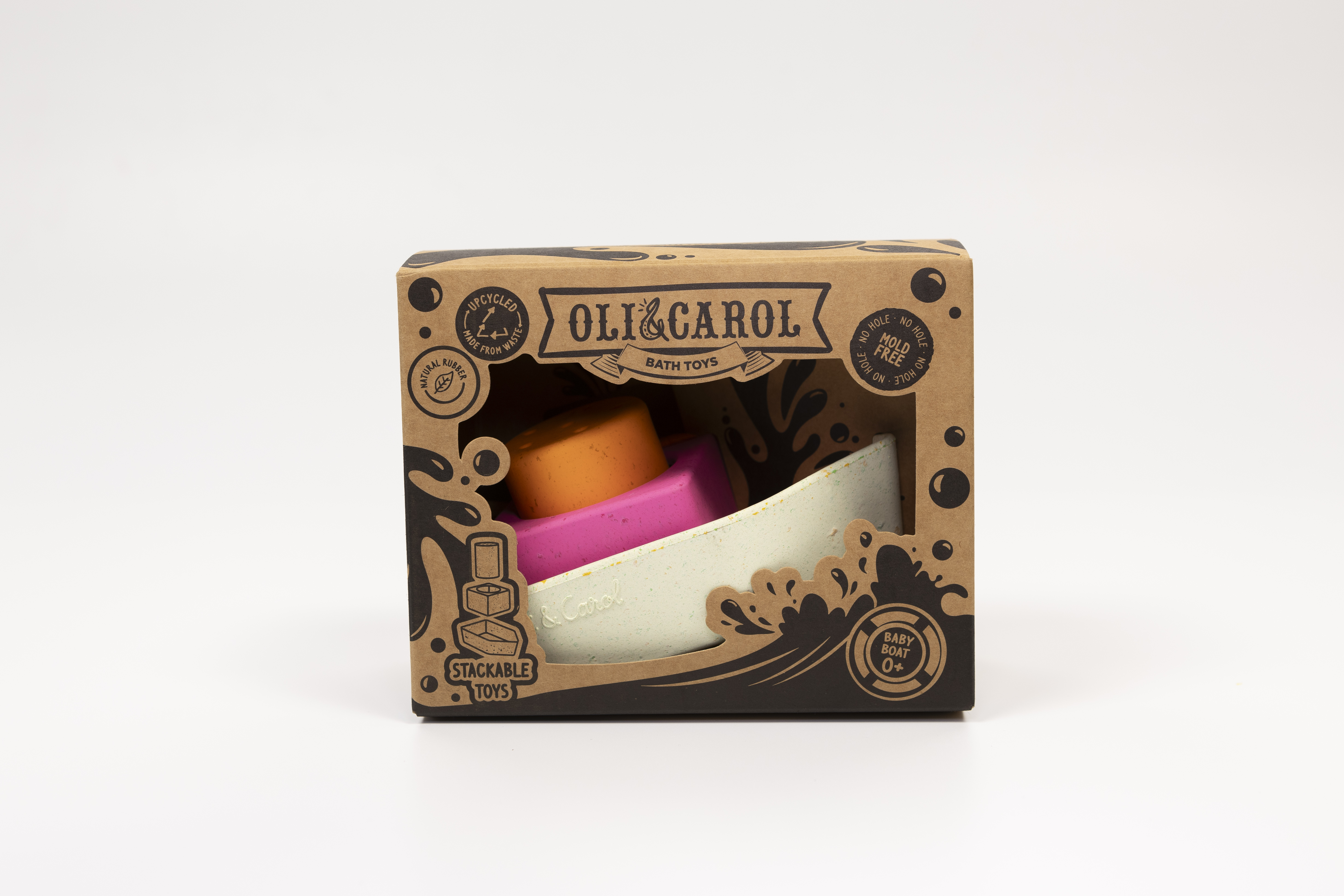 Oli & Carol Badspeelgoed Upcycled Boat Orange