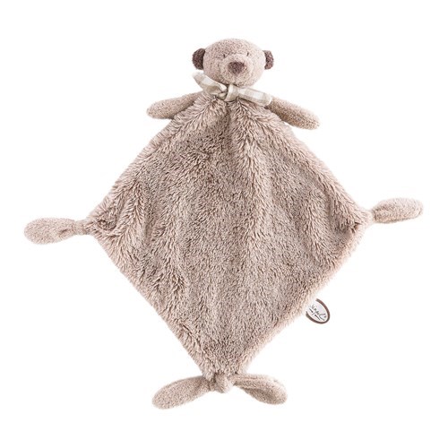 Dimpel Doudou Noann Beer Grijs Beige 35 cm