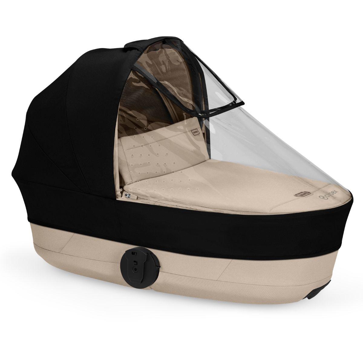 Cybex Regenhoes Draagmand Opvouwbaar Transparant PU4