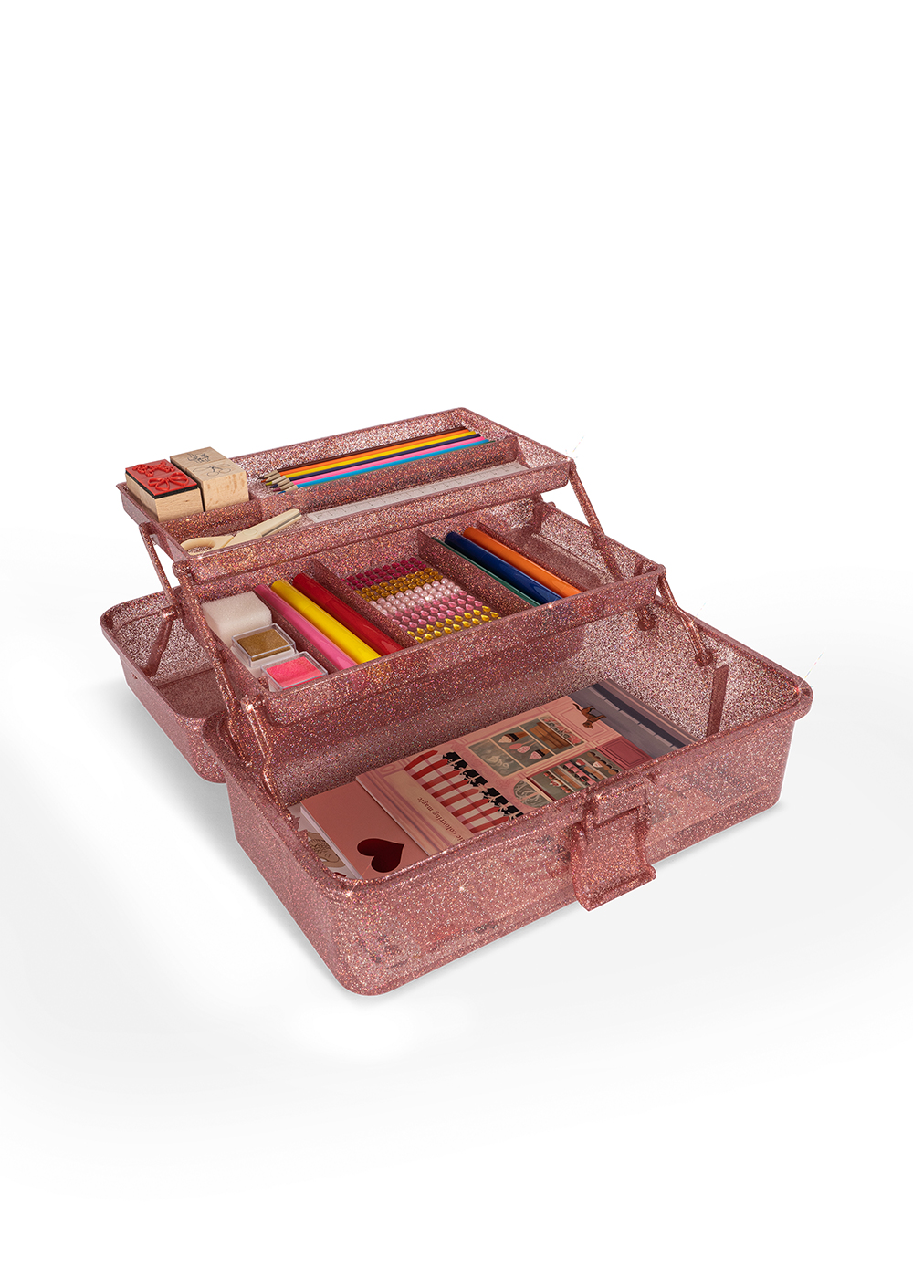 Konges Slojd Knutseldoos Glitter Rose