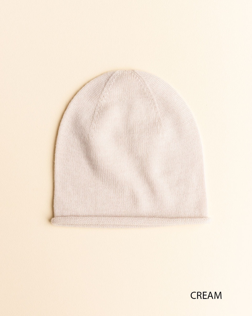 Hvid Beanie Efa Cream Kids 2-6 jaar