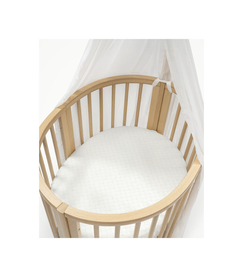 Stokke Hoeslaken Sleepi Mini Fans Grey 90x109 cm