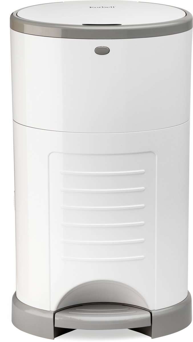 Korbell Luieremmer Nappy Bin Wit 16 l - 45 Luiers 