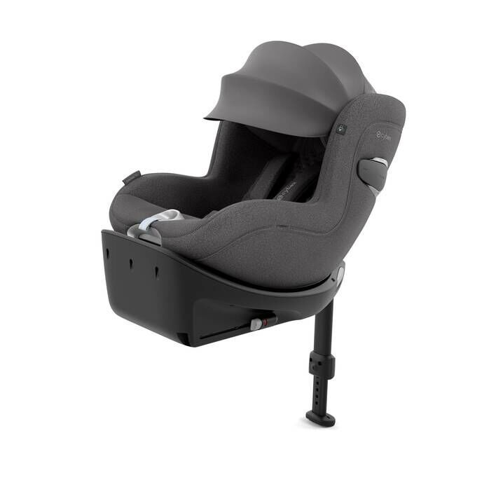 Cybex Autostoel Sirona TI Plus inclusief Base en Verkleinkussen 0-105 cm – Mirage Grey