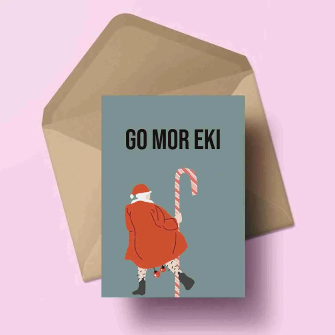 Moomade Wenskaart Go Mor Eki