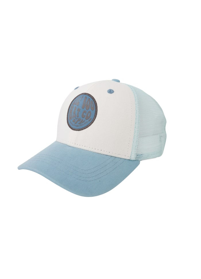 Lil'Boo Pet Trucker Blue-White
