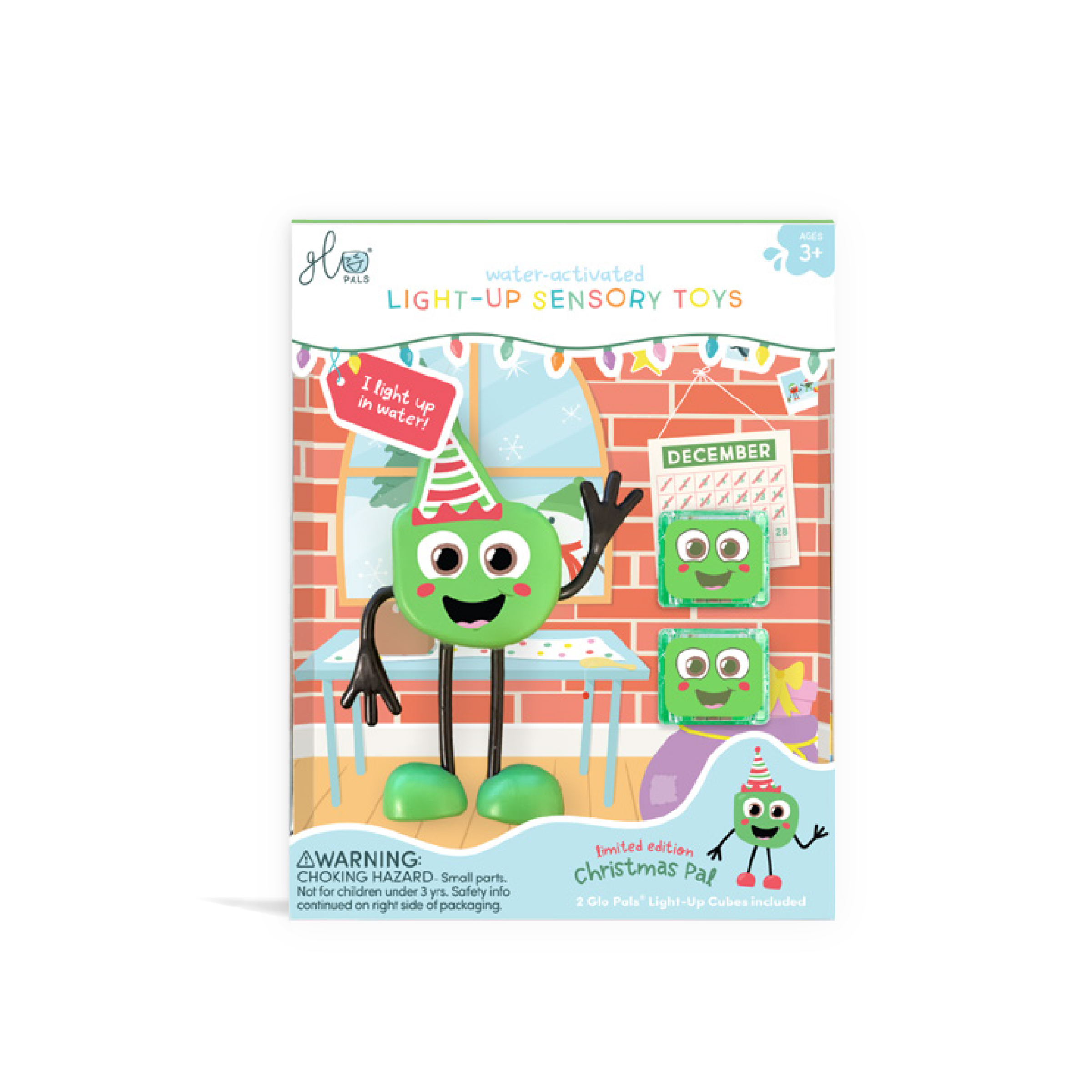 Glo Pals Characters Christmas White-Green