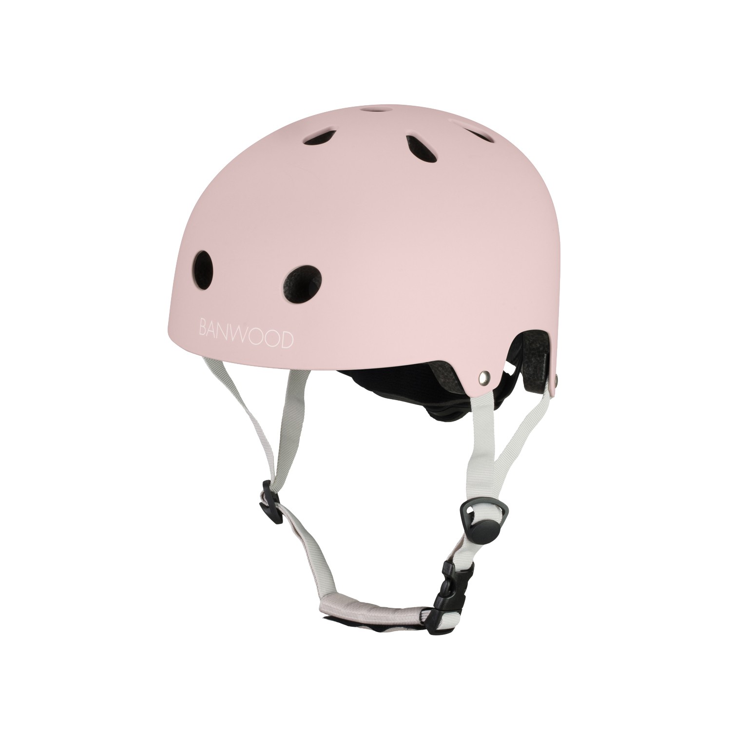 Banwood Eco Fietshelm Faded Pink - Hoofdomtrek 50-54 cm
