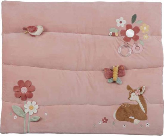 Little Dutch Parkligger-Speeltapijt Fairy Garden 100x80 cm