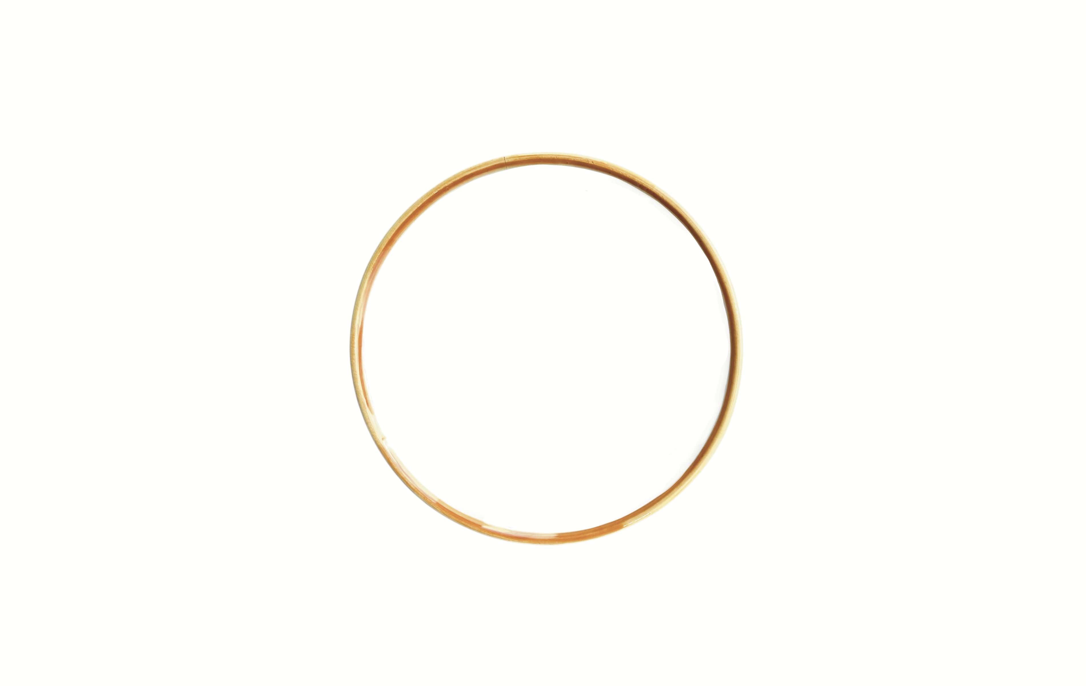 Val Pottery Bord Morning Bliss 22.5x3 cm - Pink & Yellow - Handgemaakt Keramiek