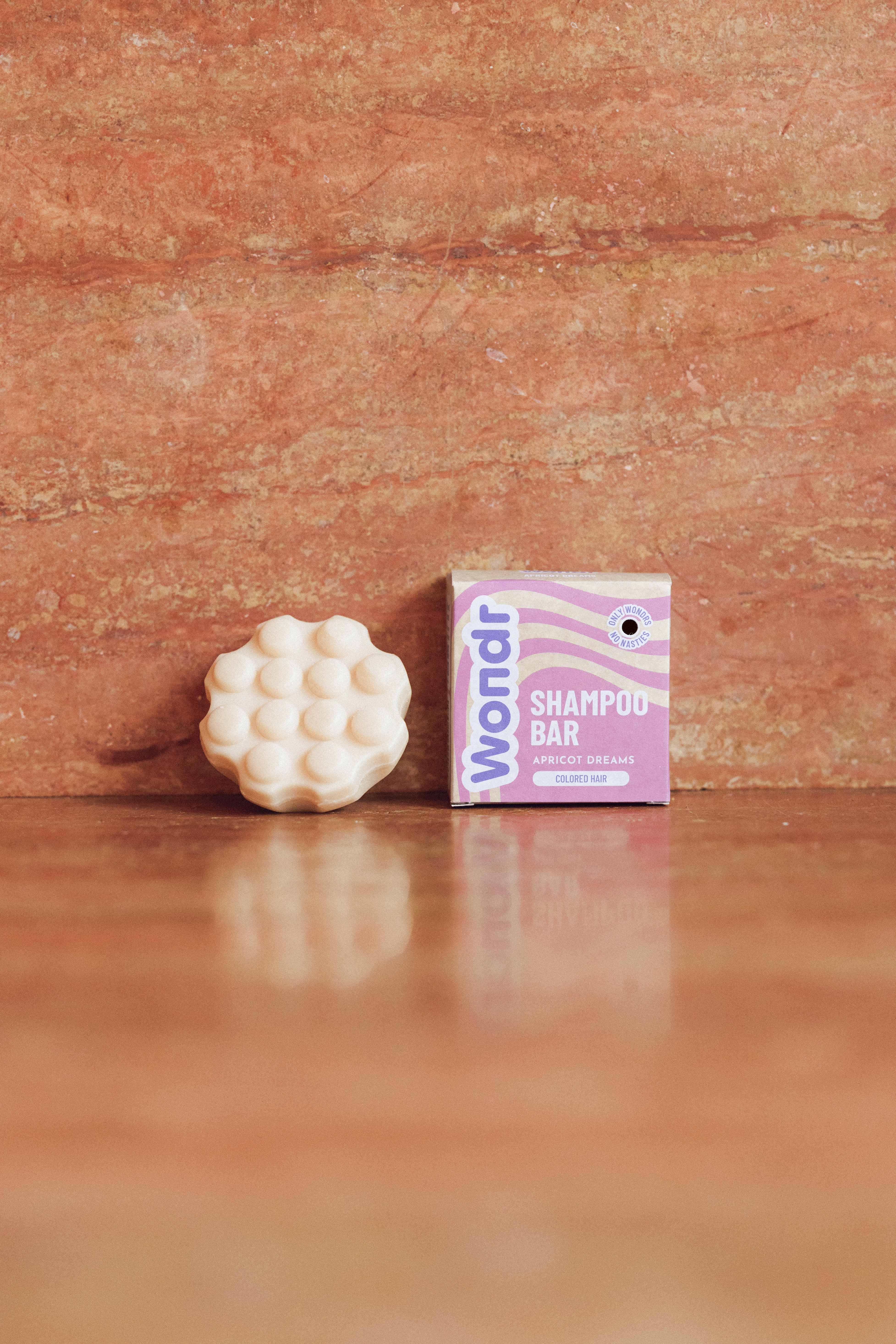 WONDR Shampoo Bar Apricot Dreams - Gekleurd Haar