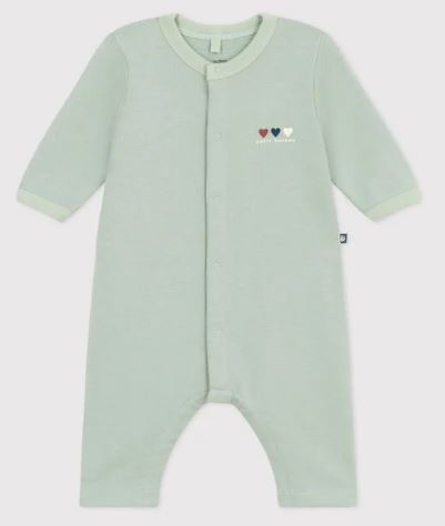 Petit Bateau / babypakje in fleece / herbier