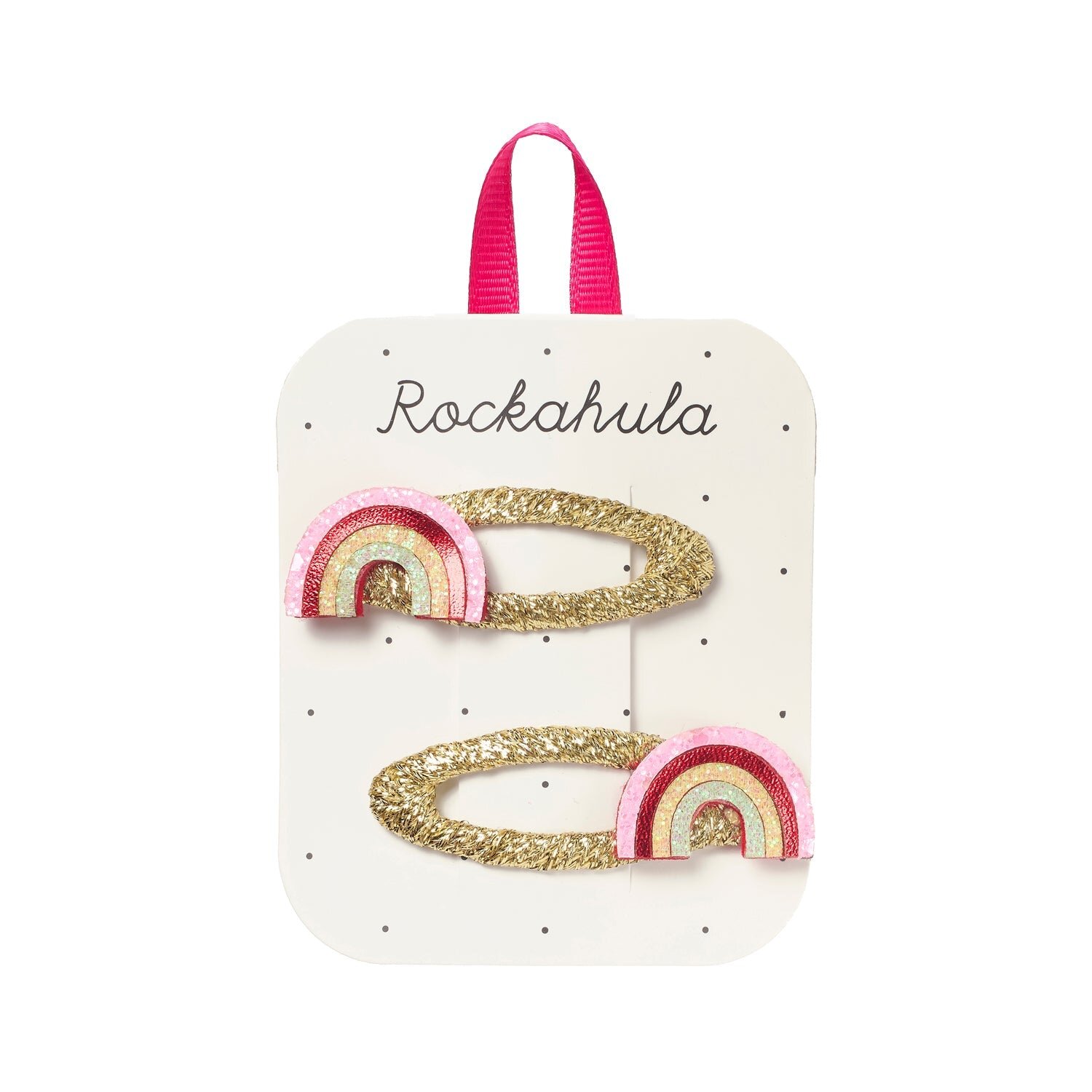 Rockahula Haarspeld Carnival Rainbow - 4 stuks