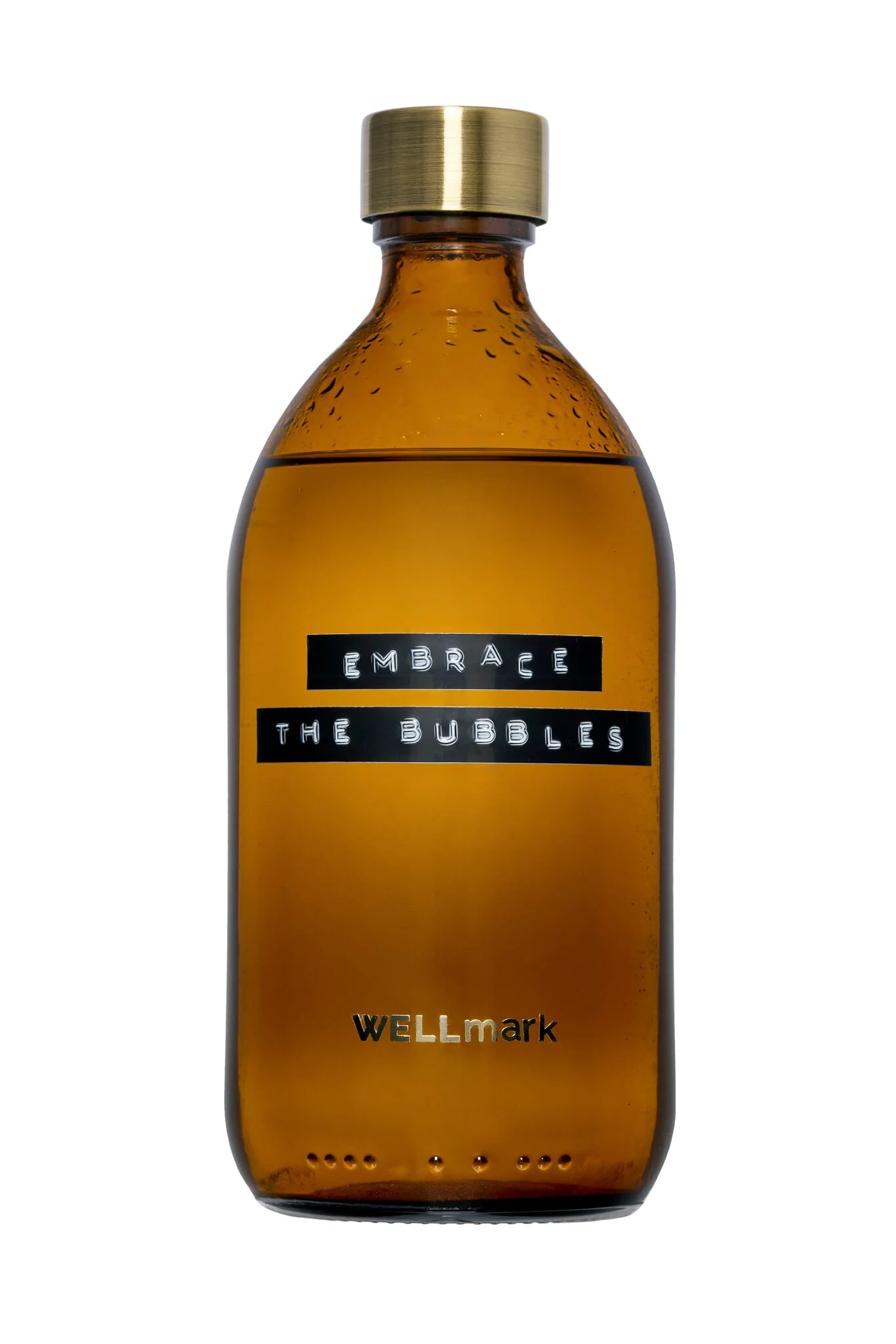Wellmark Badzeep Bamboo 500ml - Embrace The Bubbles - Amber
