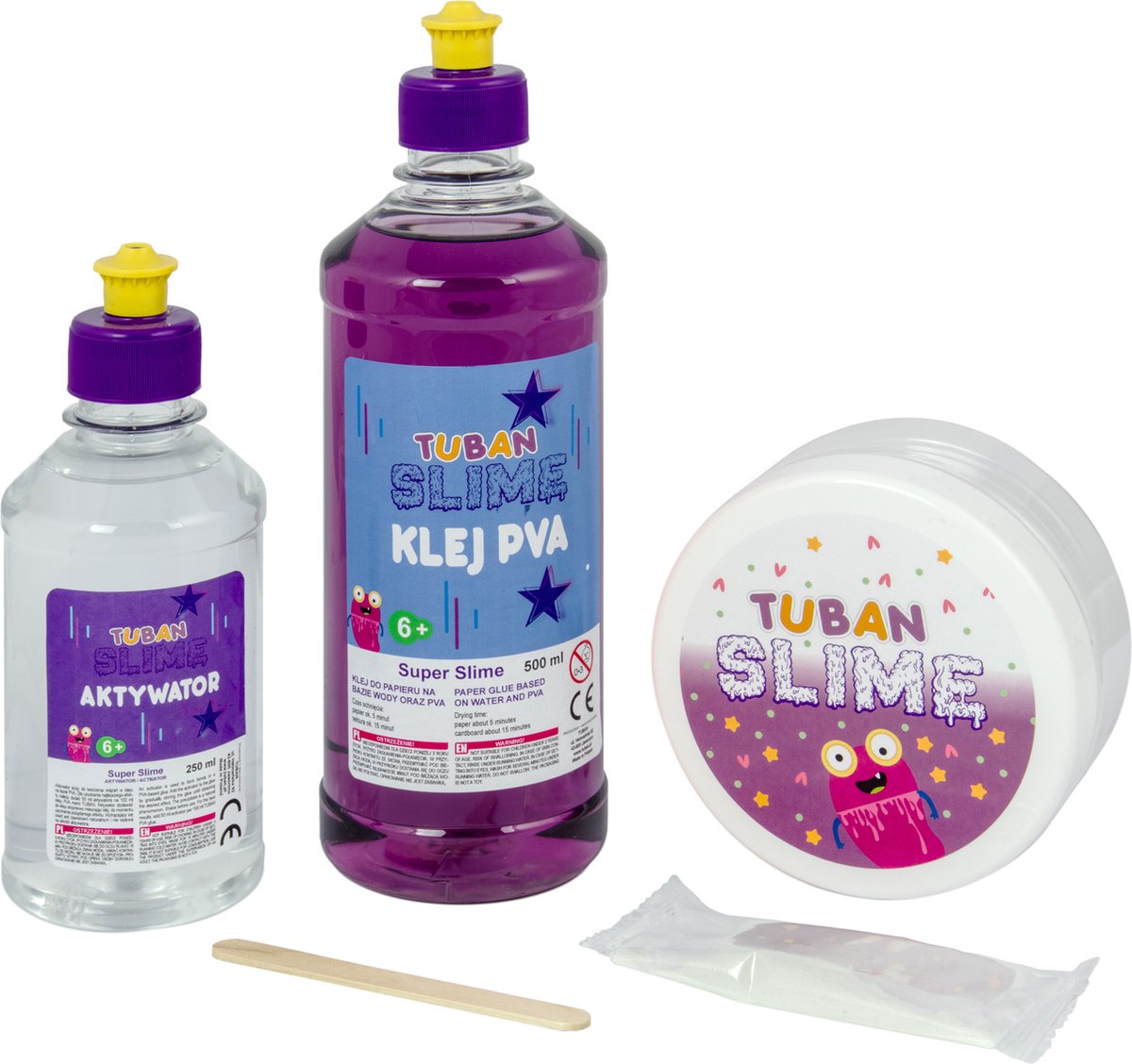 Tuban DIY Set Slijm Glow in The Dark XL