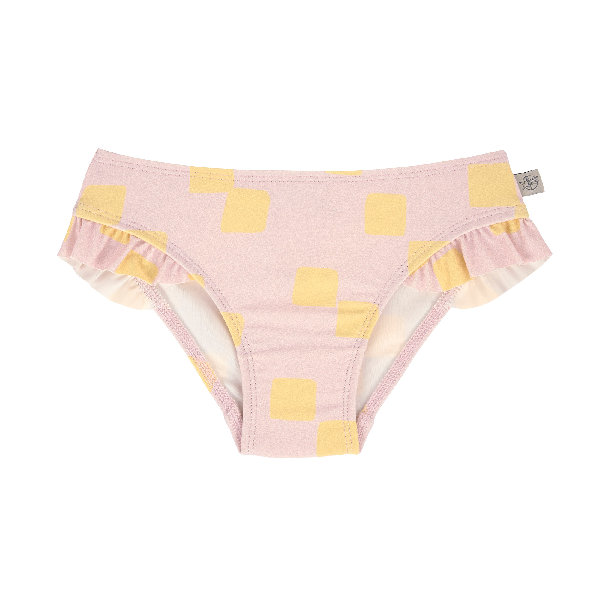 Lässig Zwemslip Checkerboard Pale Pink-Yellow