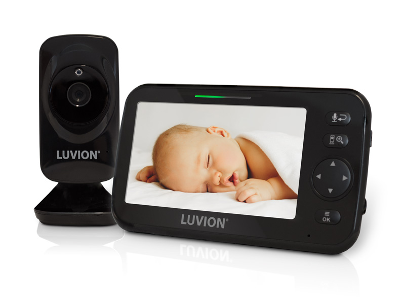 Luvion Babyfoon met Camera Icon Deluxe Zwart 5" Lcd-Scherm tot 4 Camera's