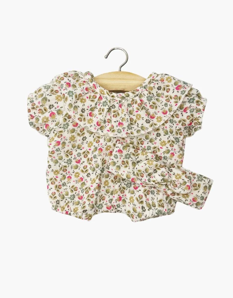 Minikane Romper + Haarband Pop Eva Bloemenprint