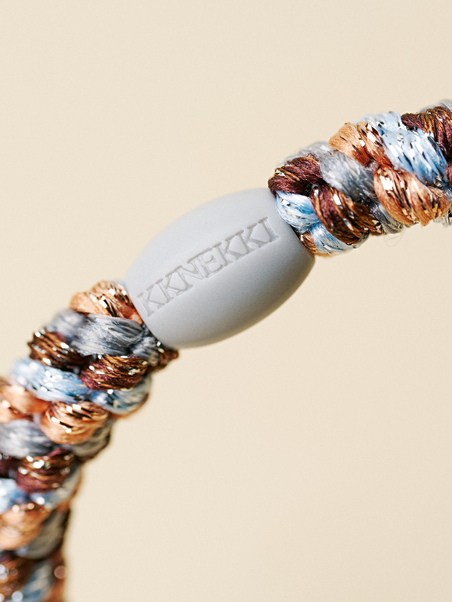 KKNEKKI Haarelastiek Mix Rosegold-Seablue