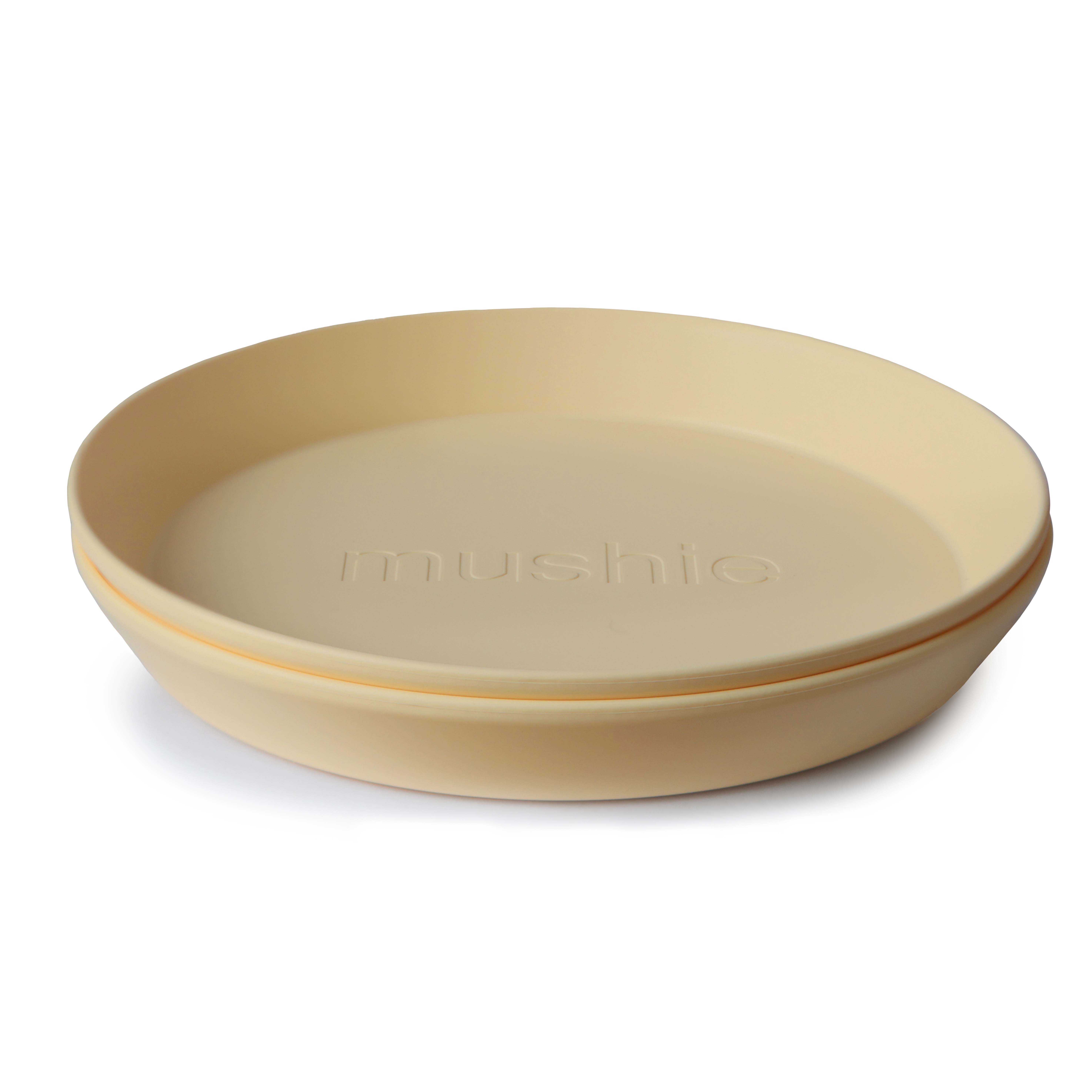 Mushie Bord Rond Daffodil 19x3 cm - 2 stuks