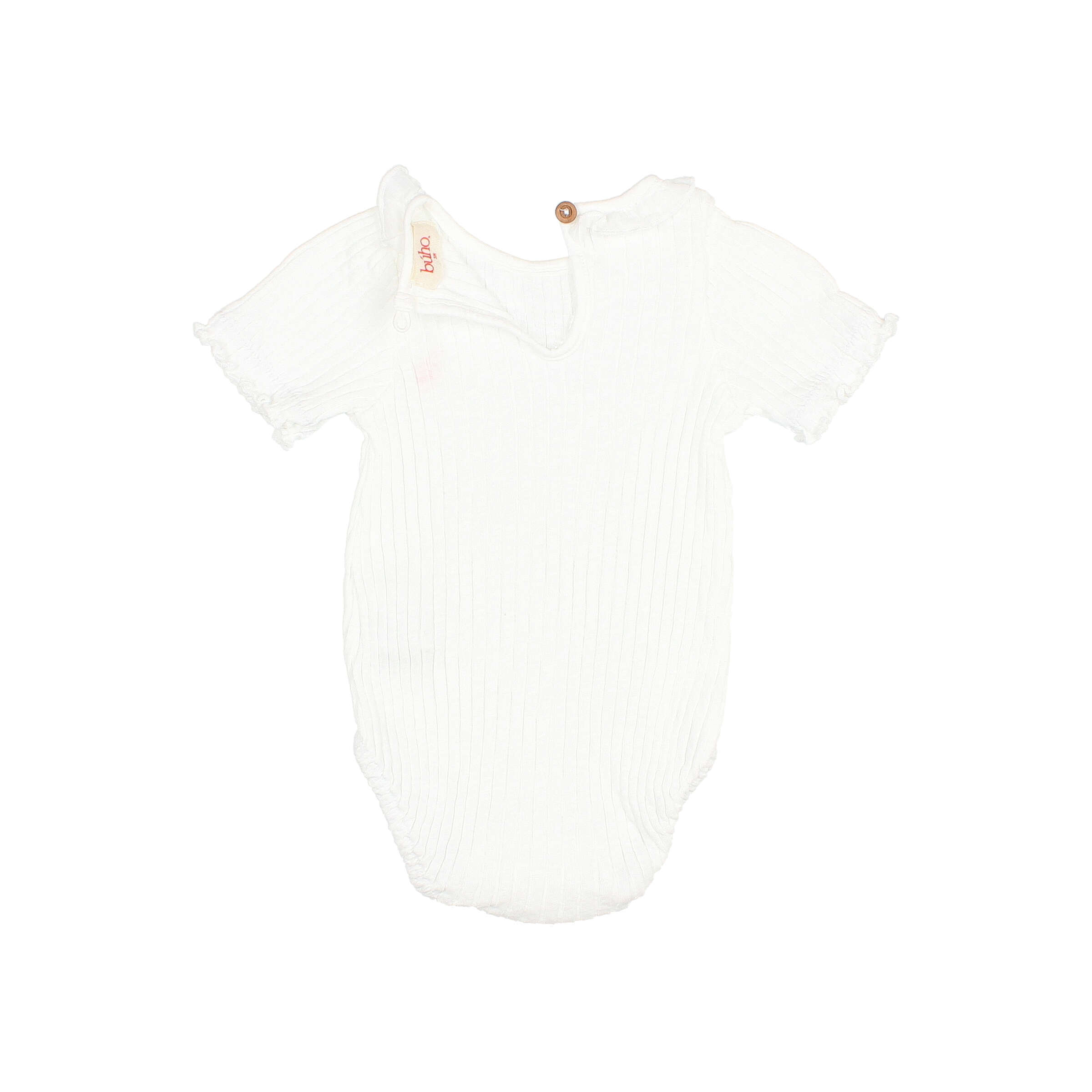 Buho Baby Body Rib White
