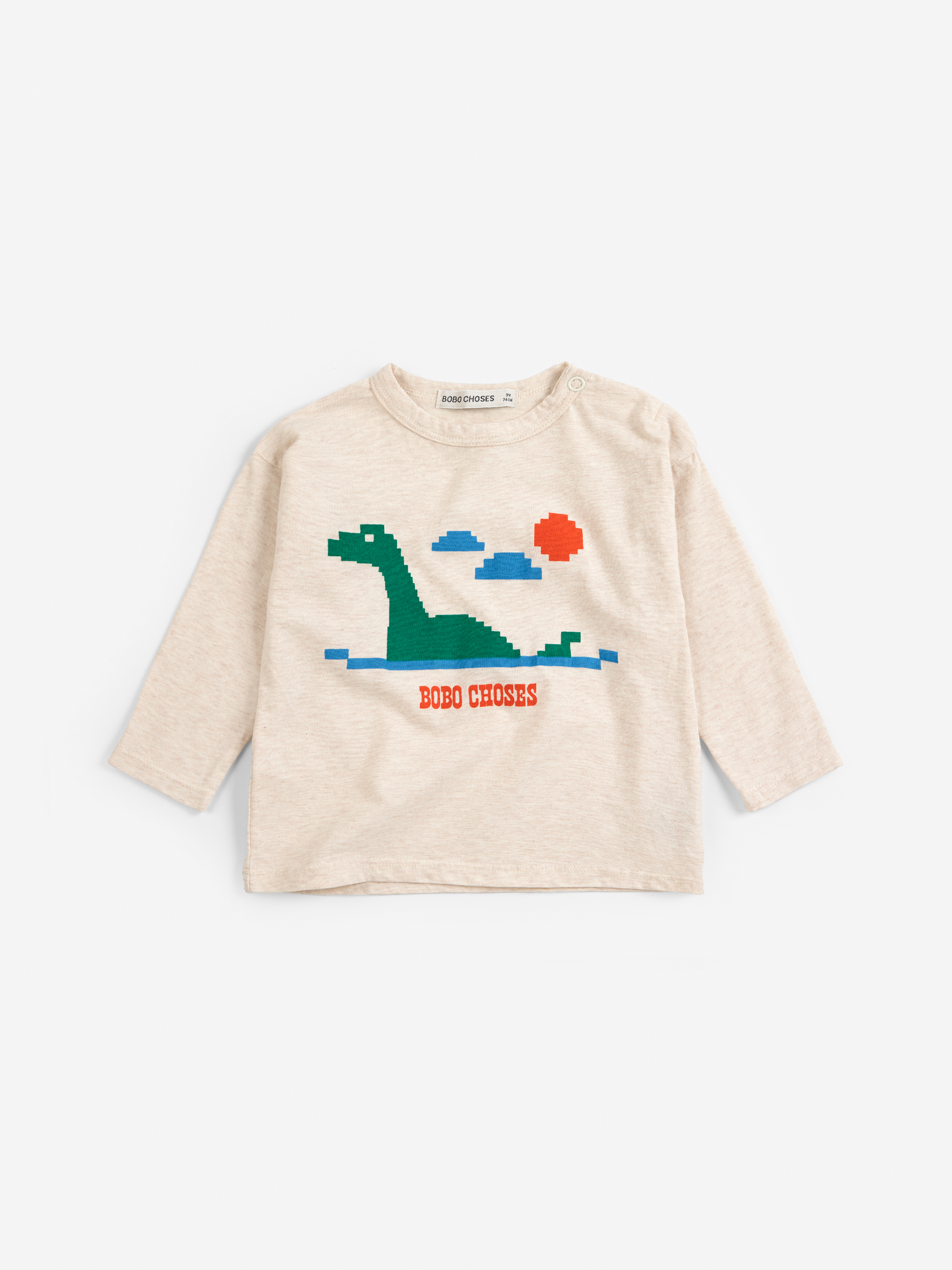 Bobo Choses Baby T-shirt Lake Monster
