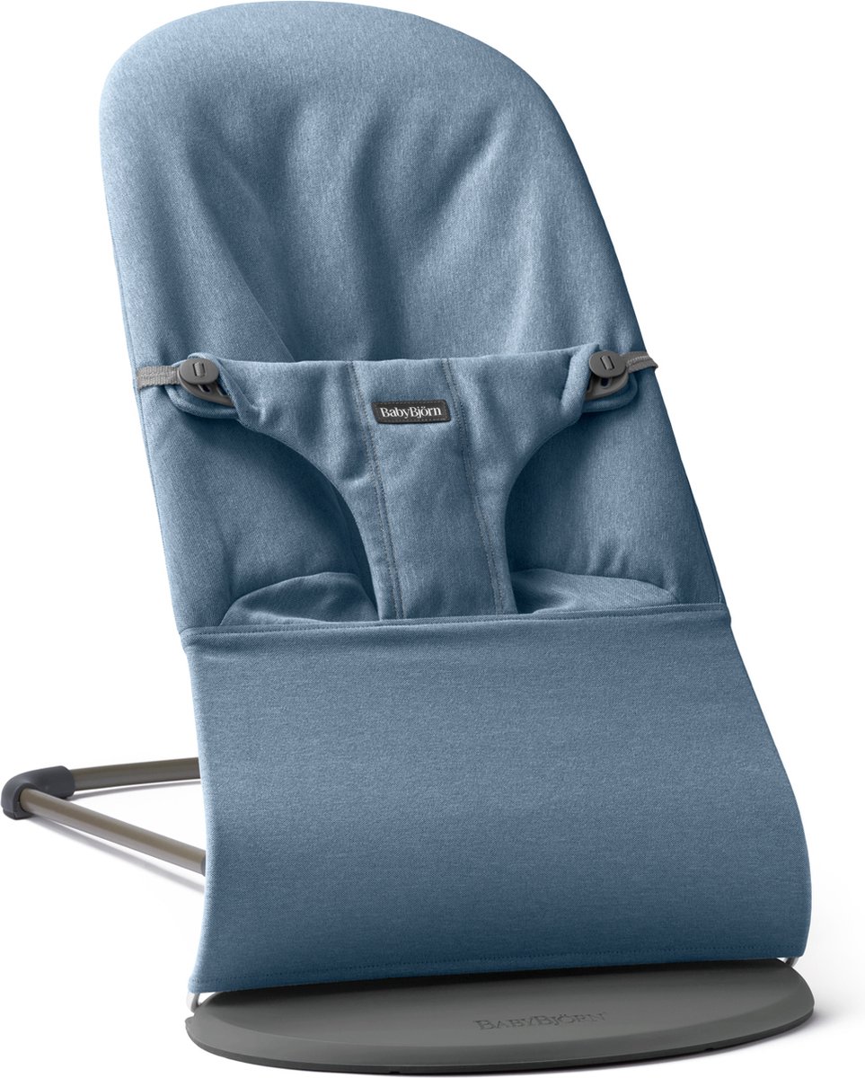BabyBjorn Relax Bliss Geweven Blauw Melange