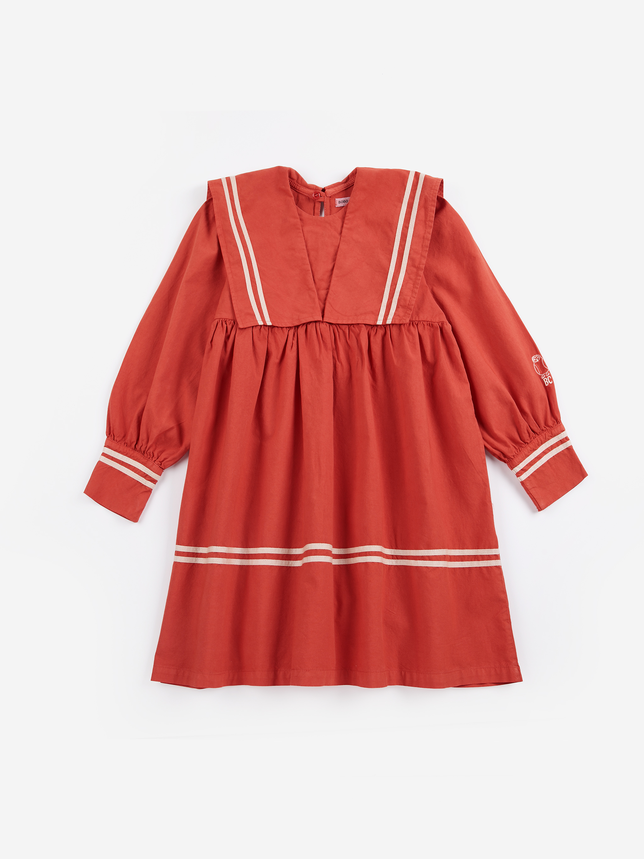Bobo Choses Kids Kleed Sailor Rood