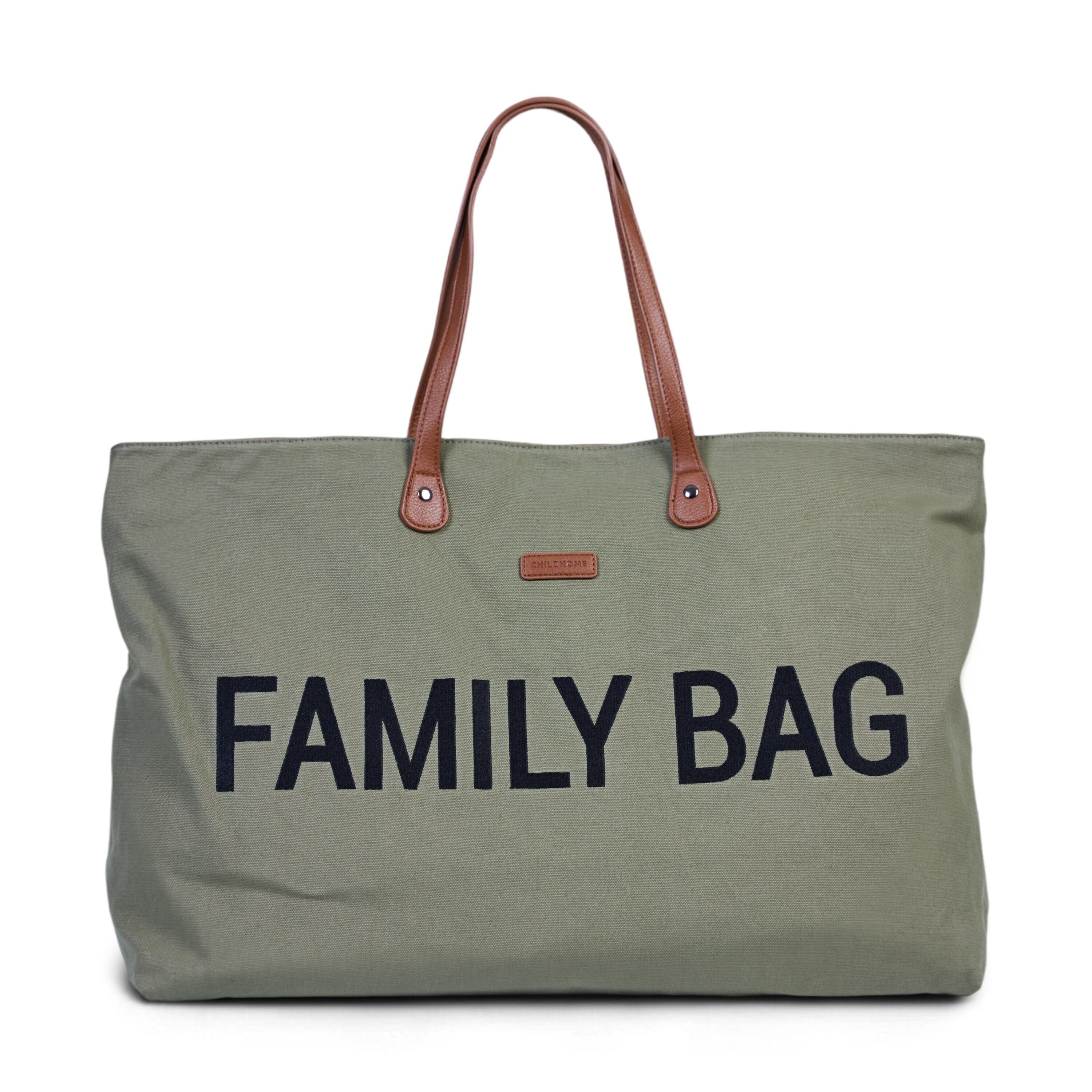 Childhome Verzorgingstas Family Bag Canvas Khaki