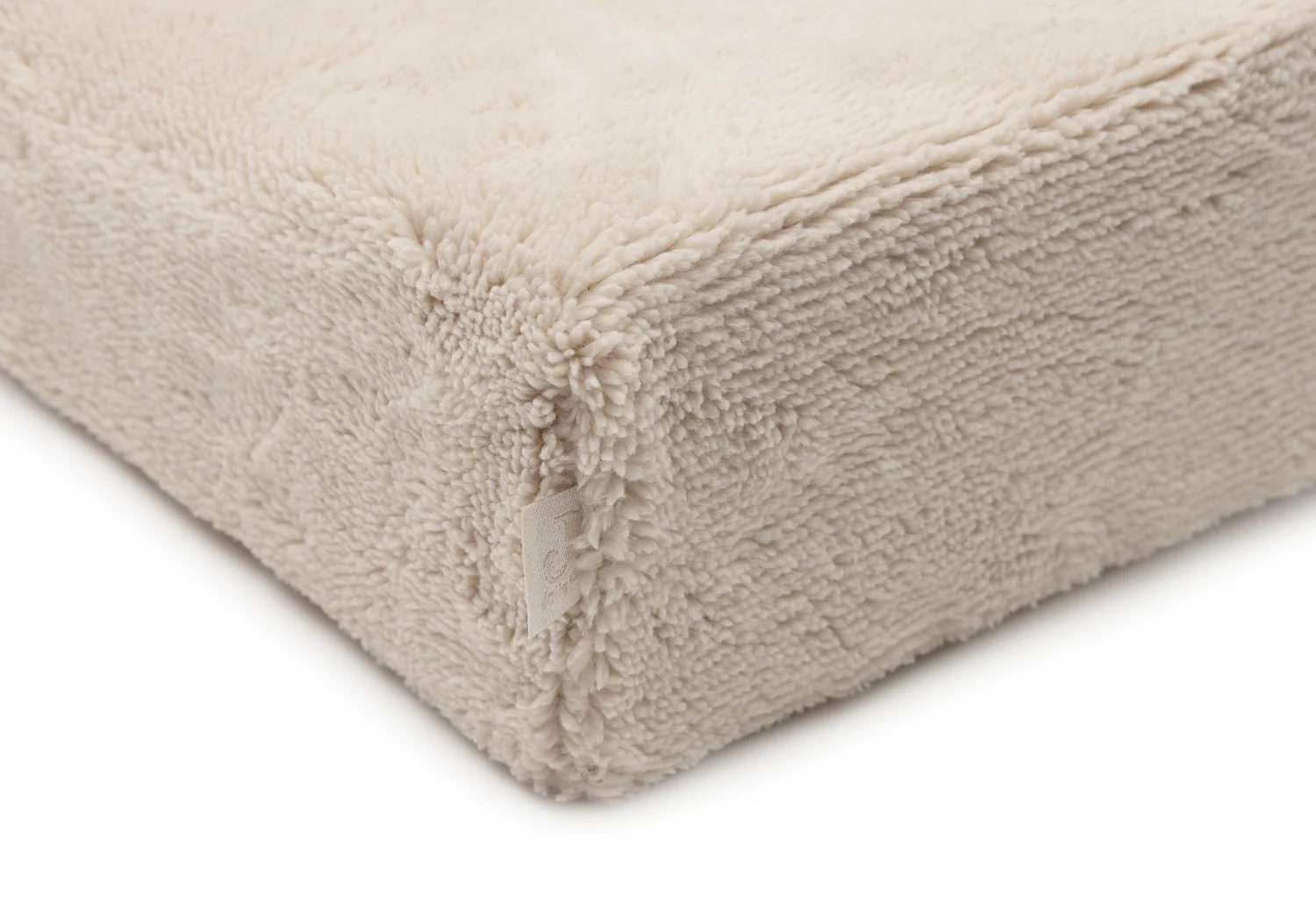 Jollein Waskussenhoes Jersey Fluffy Sand 50x70 cm