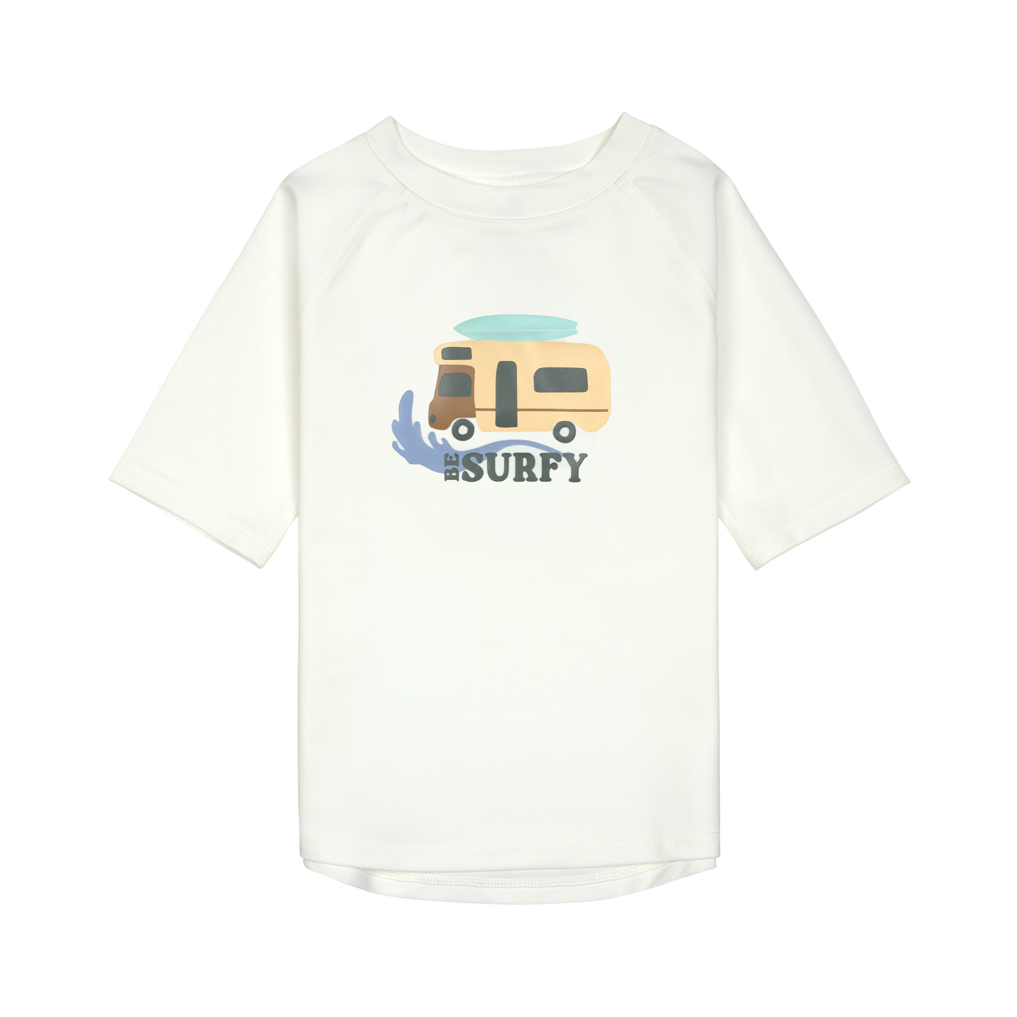 Lässig T-Shirt Km UV Rashguard Camper Sea Salt