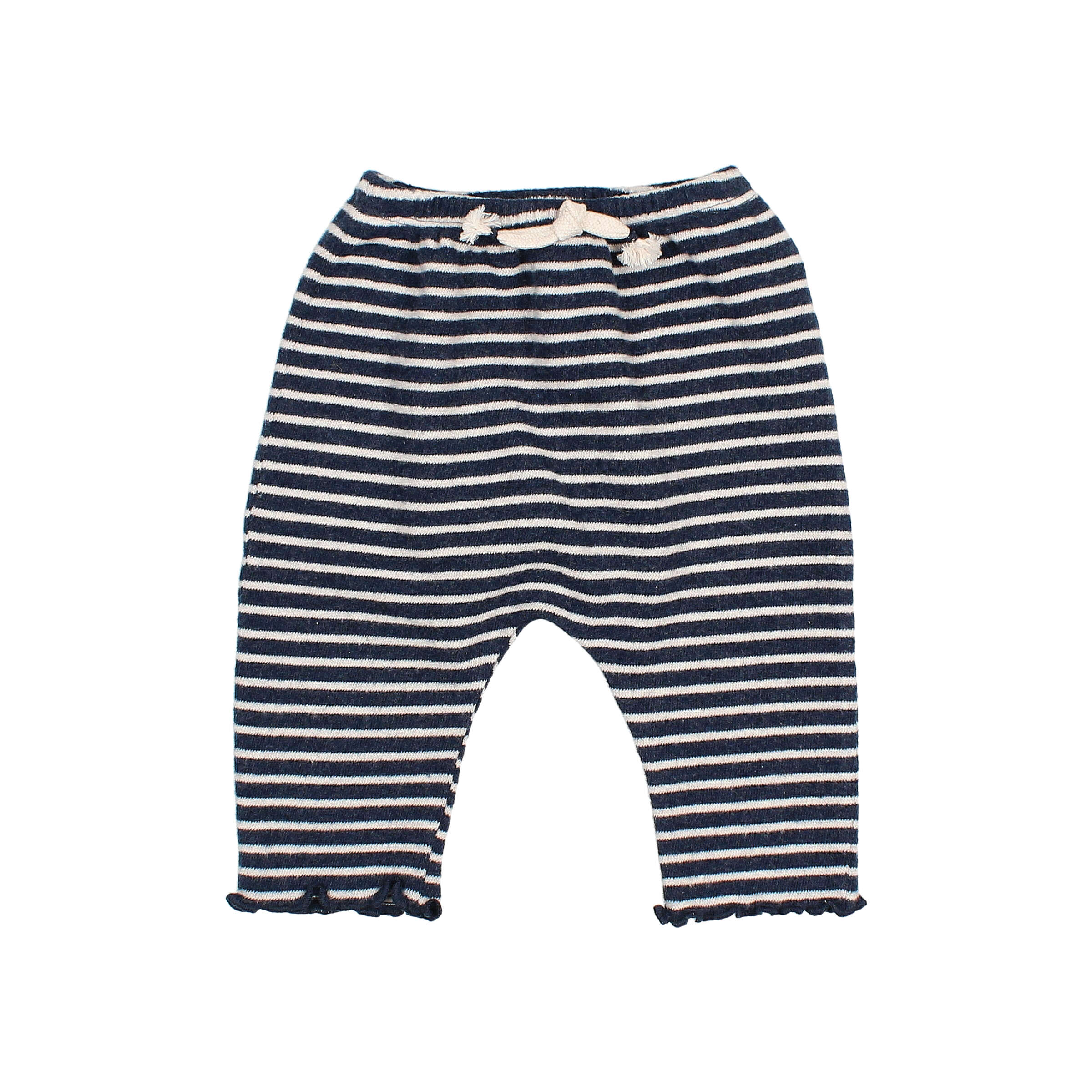 Buho Broek Soft Jersey Stripes Navy