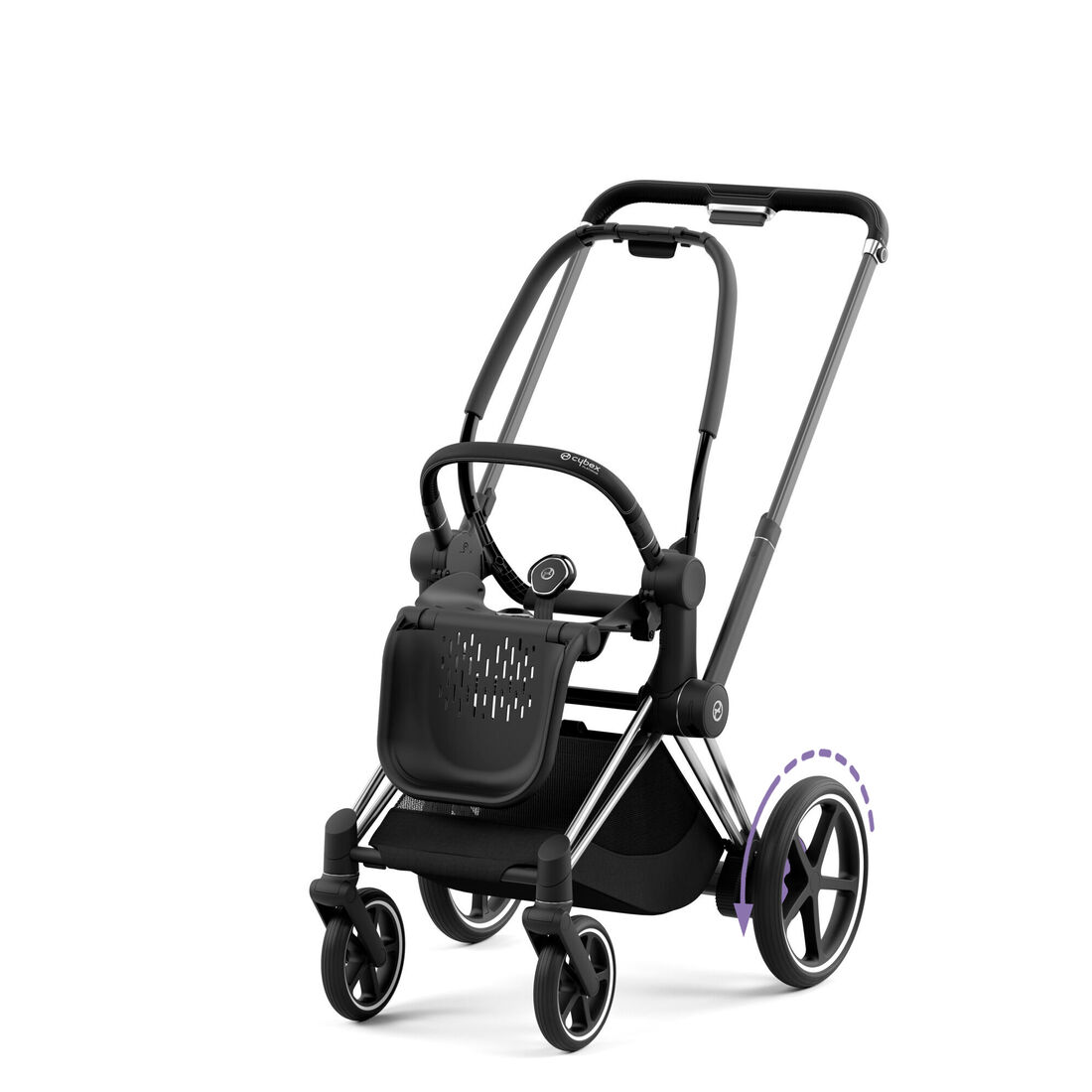 Cybex Frame Kinderwagen Epriam Black Chrome