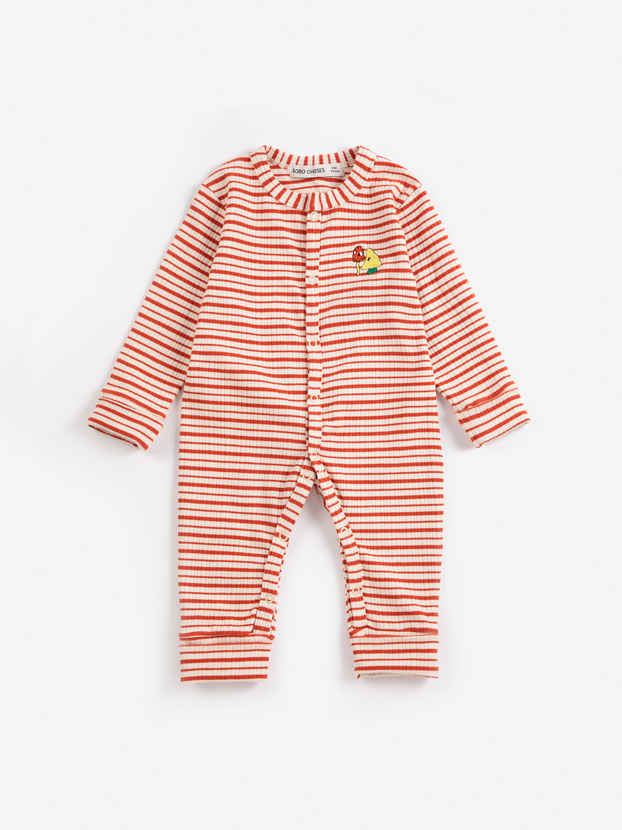 Bobo Choses Baby Overall Mush Monsters Duo Gestreept