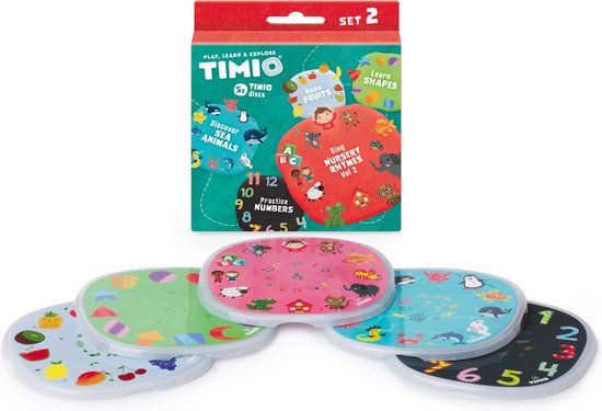 Timio Disc Pack voor Audio-en Muziekspeler - Set 2
