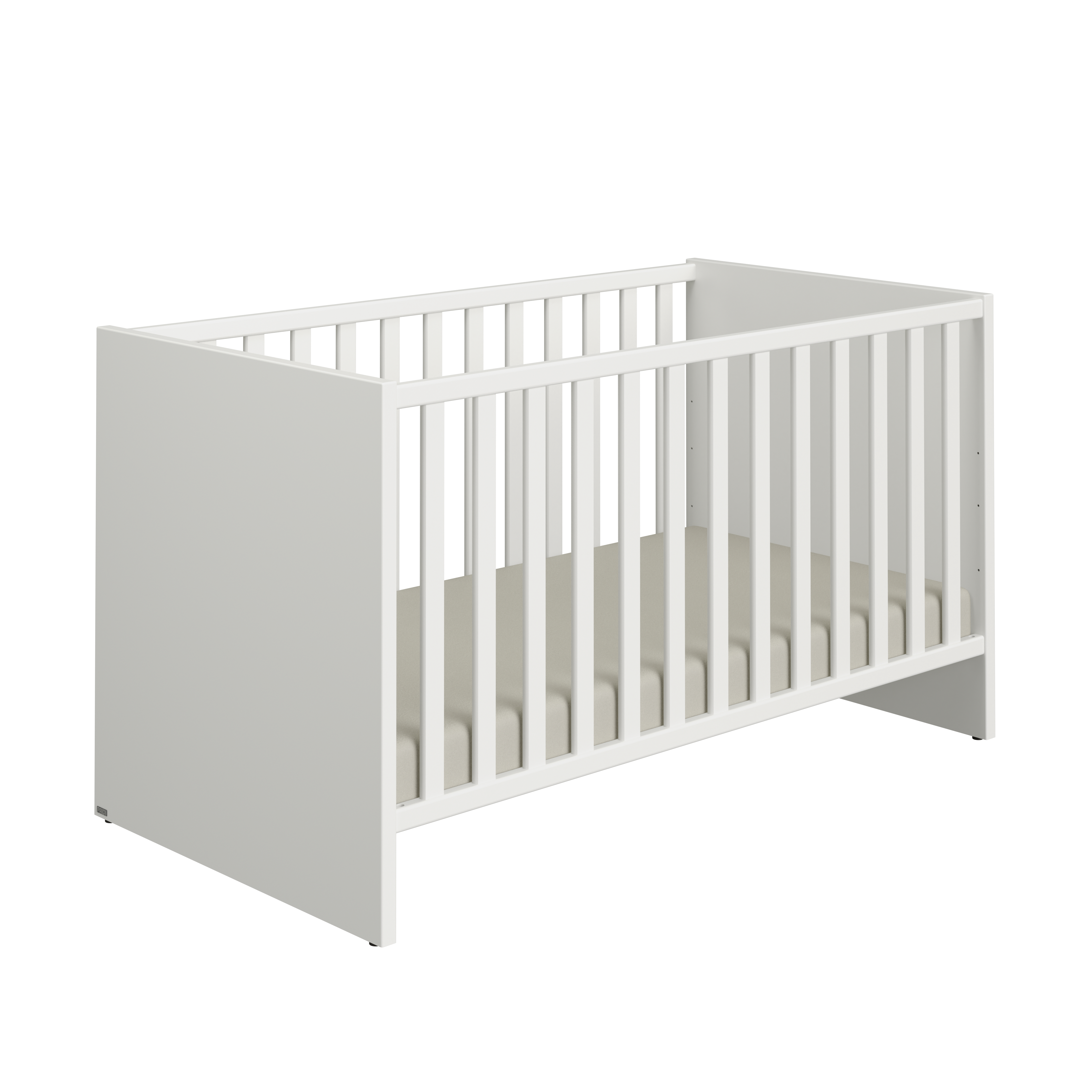 Paidi Babybed Enie Omvormbaar Offwhite-Oak 70x140 cm