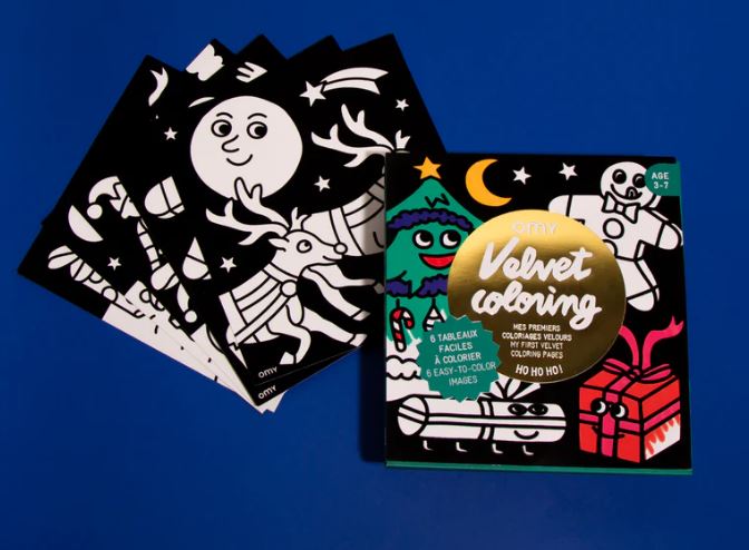 Omy Kleurblok Velvet Coloring Ho Ho Ho!
