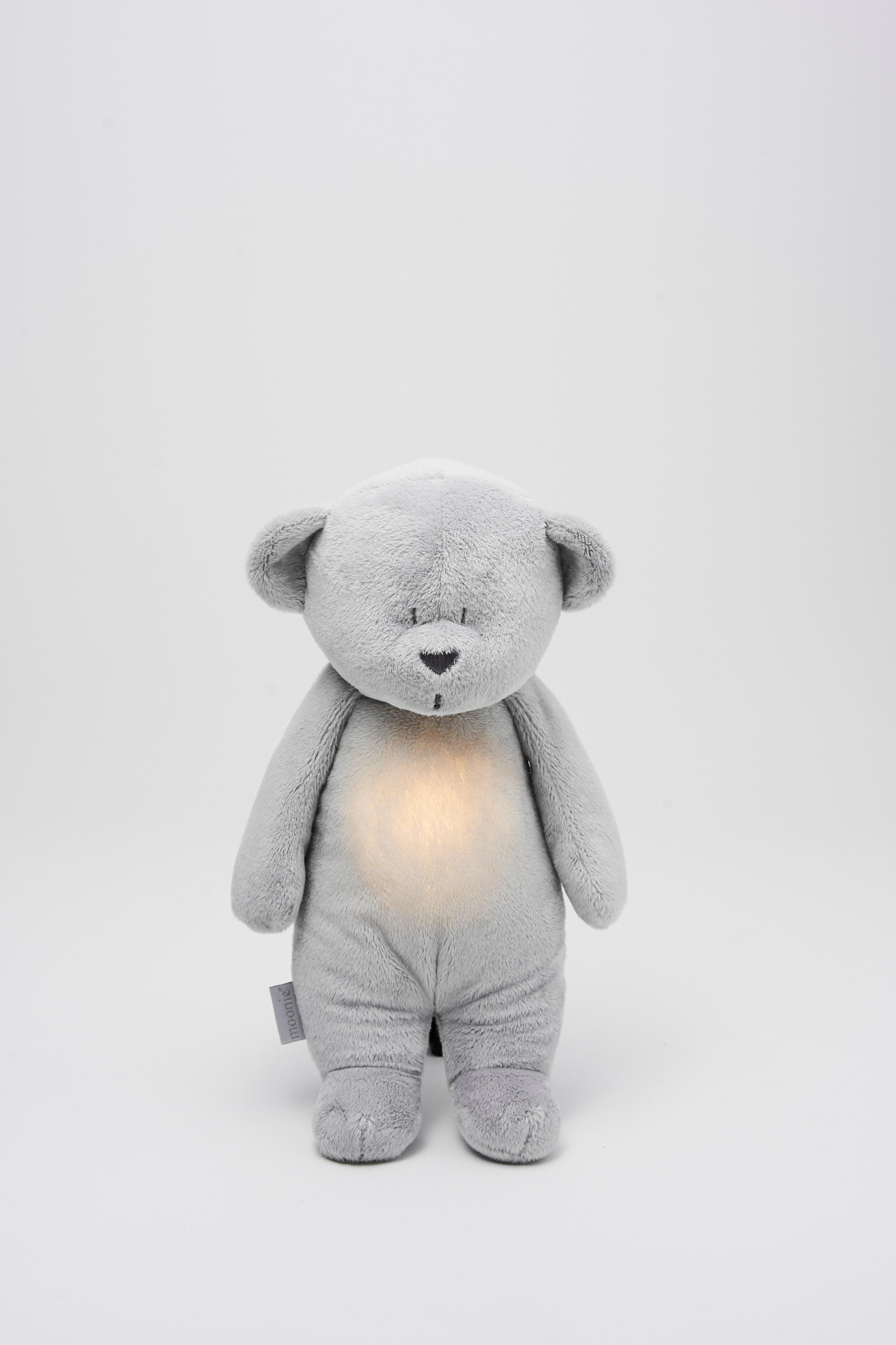 Moonie Knuffel The Humming Bear 2.0 Silver