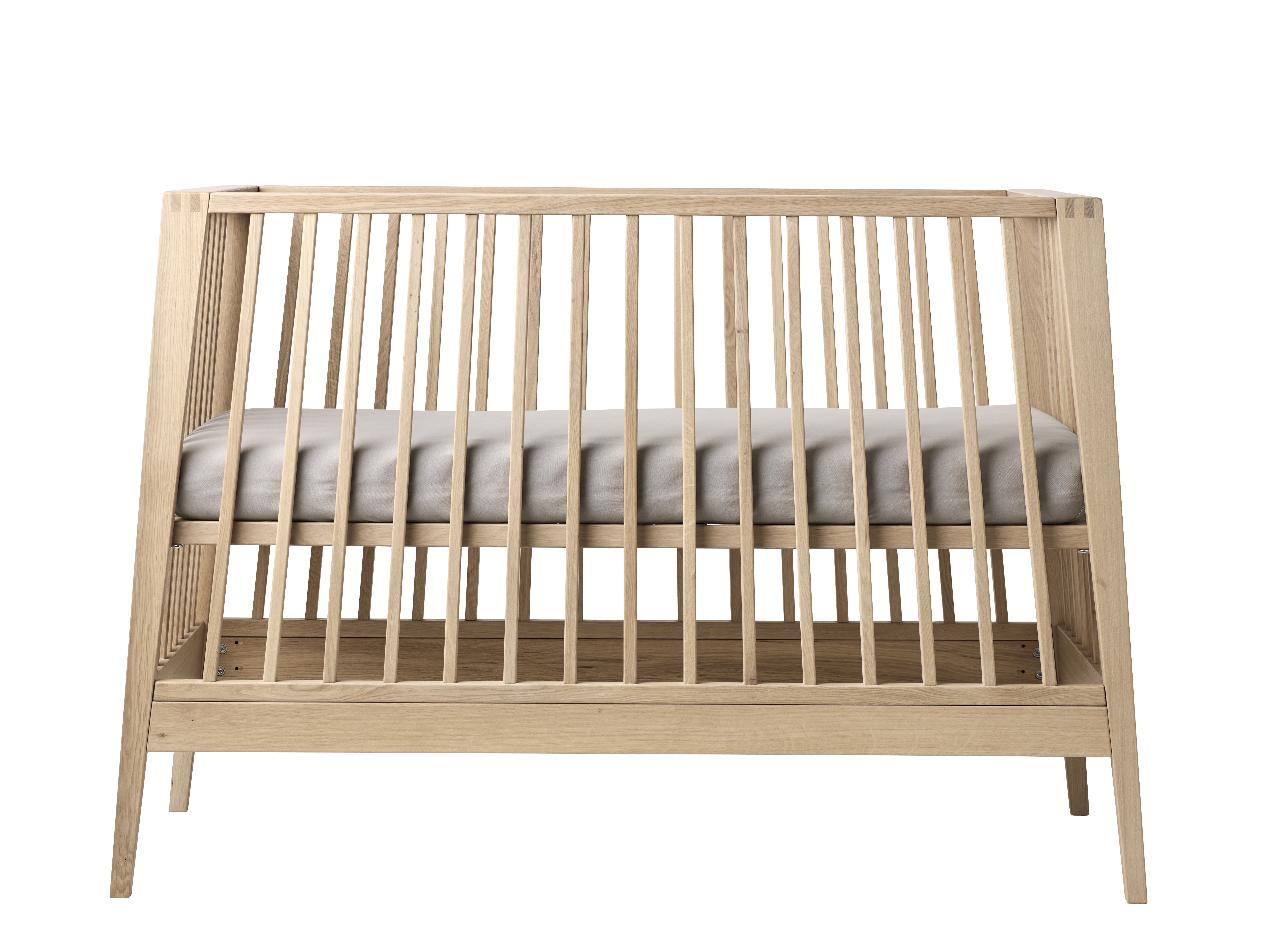 Leander Bed Linea Cot Oak 132x65 cm