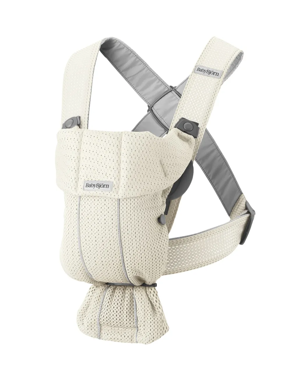 BabyBjorn Draagzak Mini 3D Mesh Crème