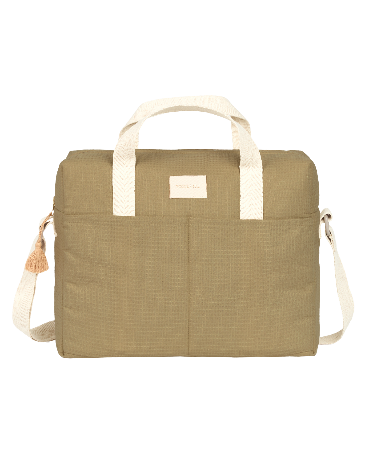 Nobodinoz Verzorgingstas Waterproof Olive Green 35x27x14 cm