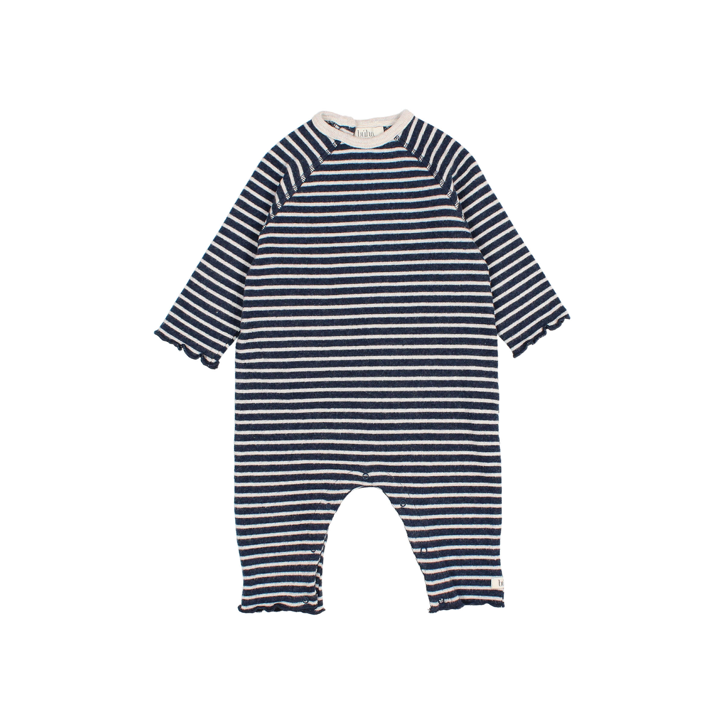 Buho Jumpsuit Soft Jersey Stripes Navy