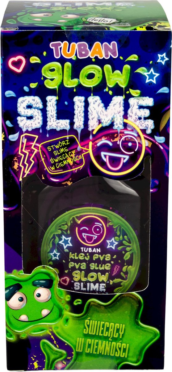 Tuban DIY Set Slijm Glow In The Dark