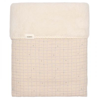 Koeka Deken Bed Teddy Lind Warm White 100x150 cm 